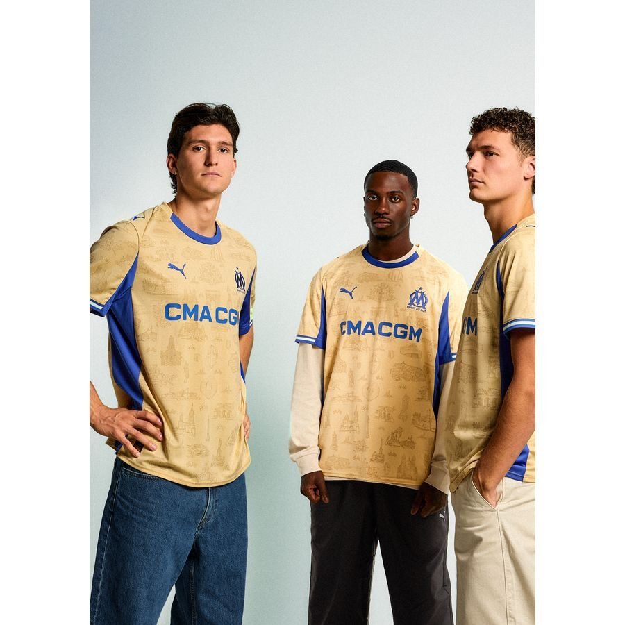 Marseille Fourth Shirt 2025/26-League Fan Gear